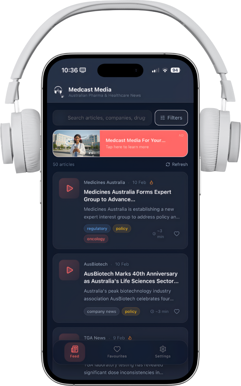 Medcast Industry App